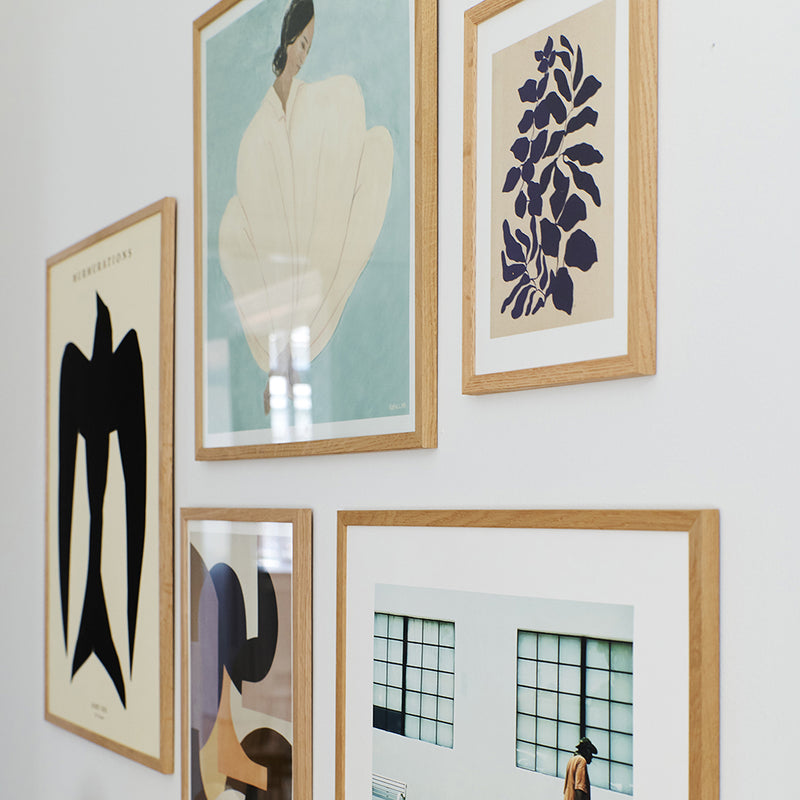 The Poster Club - Bilderrahmen Eiche natur