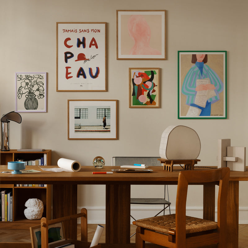 The Poster Club - Bilderrahmen Eiche natur