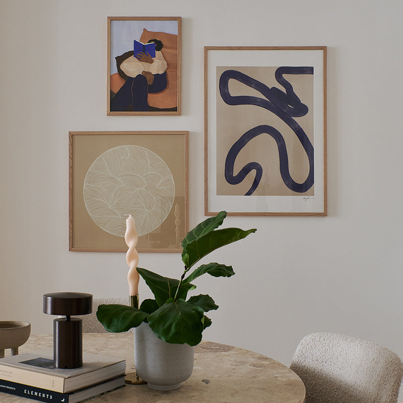The Poster Club - Bilderrahmen Eiche natur