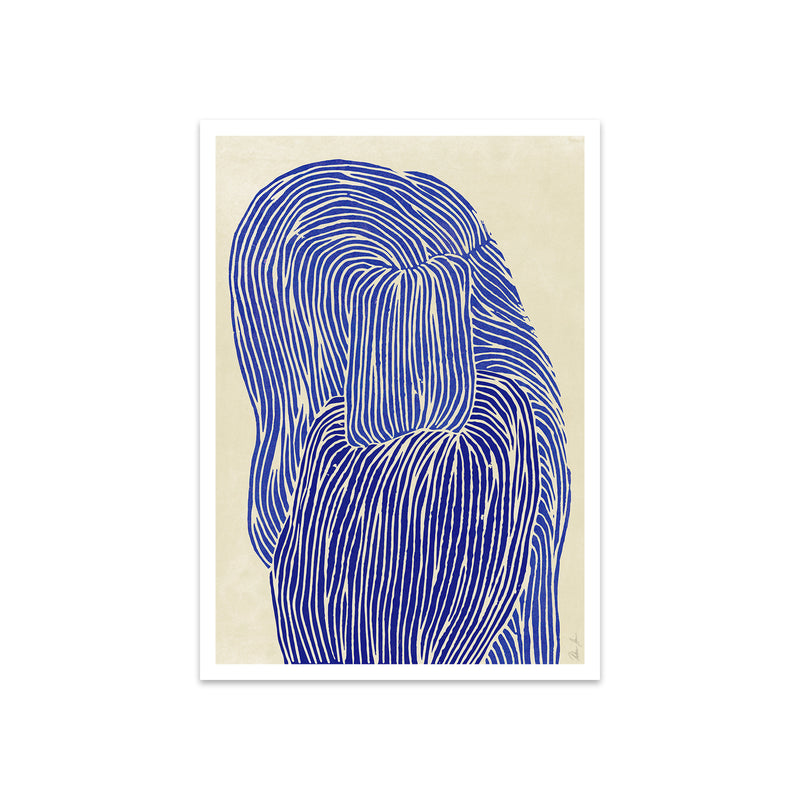 The Poster Club - Deep Blue von Rebecca Hein | 