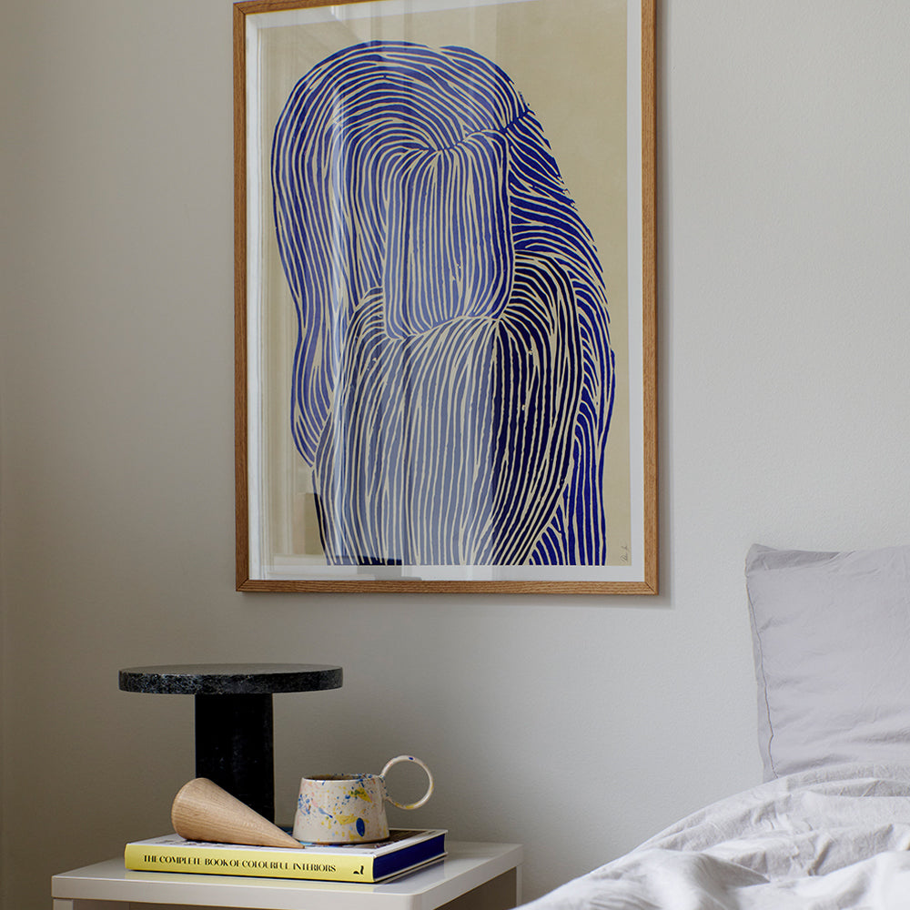 The Poster Club - Deep Blue von Rebecca Hein