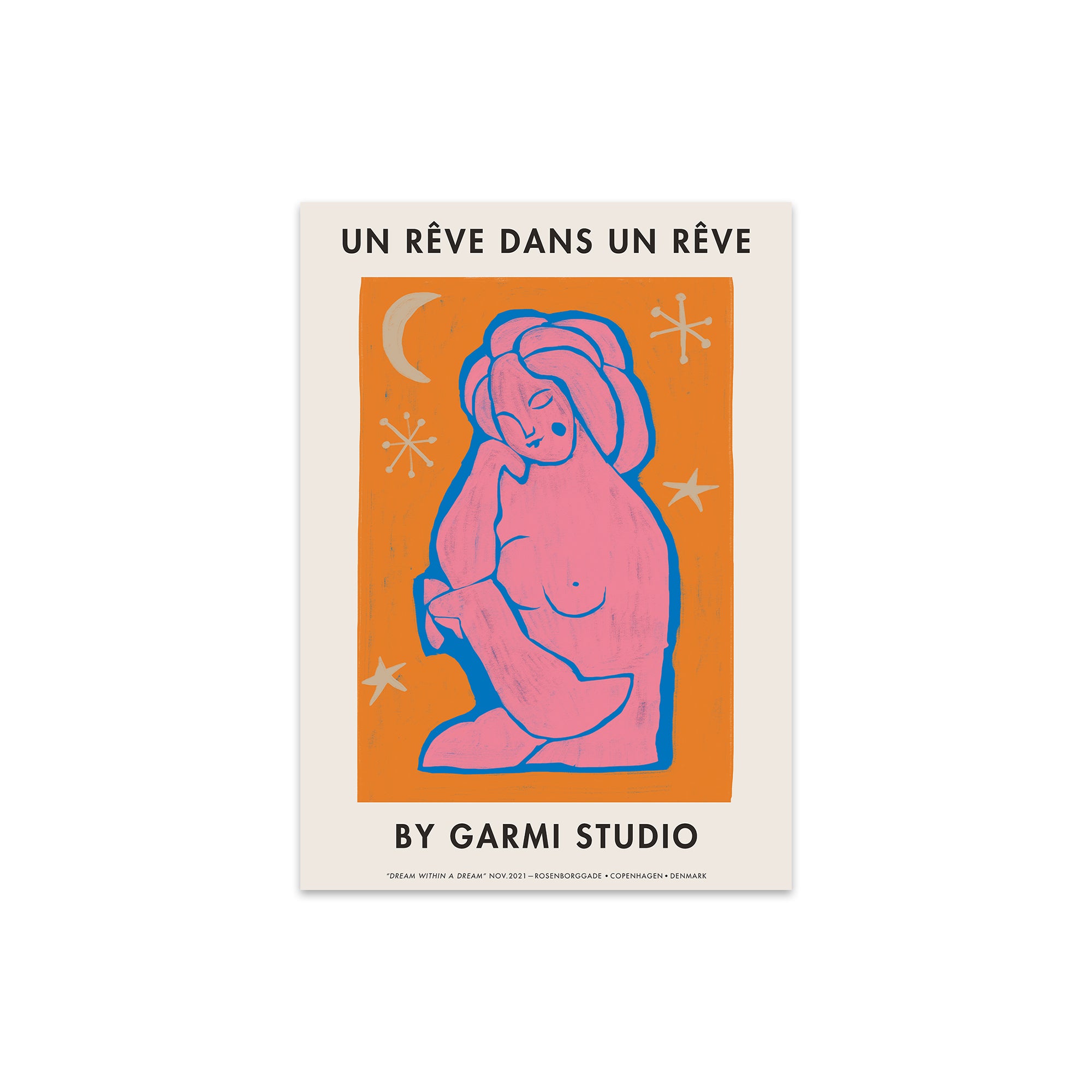 The Poster Club - Dream Within A Dream Orange von By Garmi | 