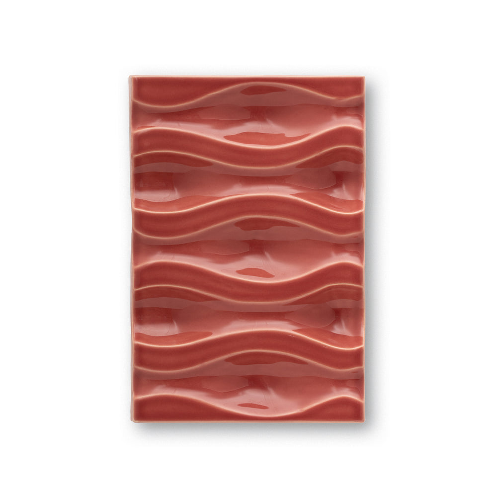 The Poster Club - Echo Relief Wanddekoration | rose red