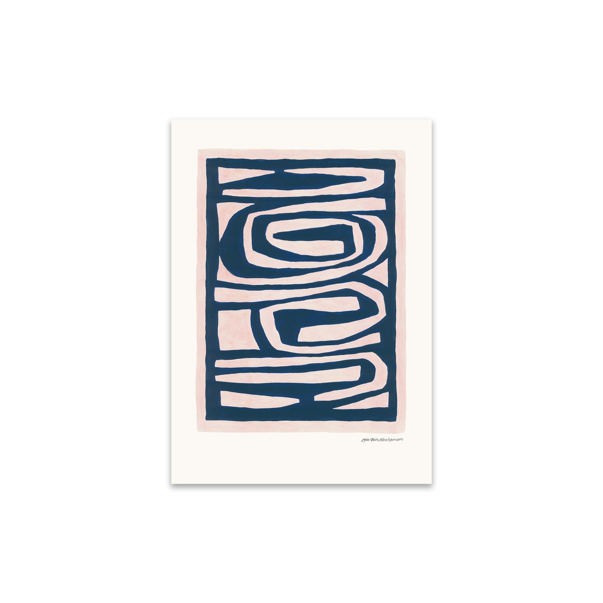 The Poster Club - Flowing von Leise Dich Abrahamsen | 
