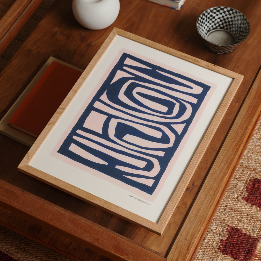 The Poster Club - Flowing von Leise Dich Abrahamsen