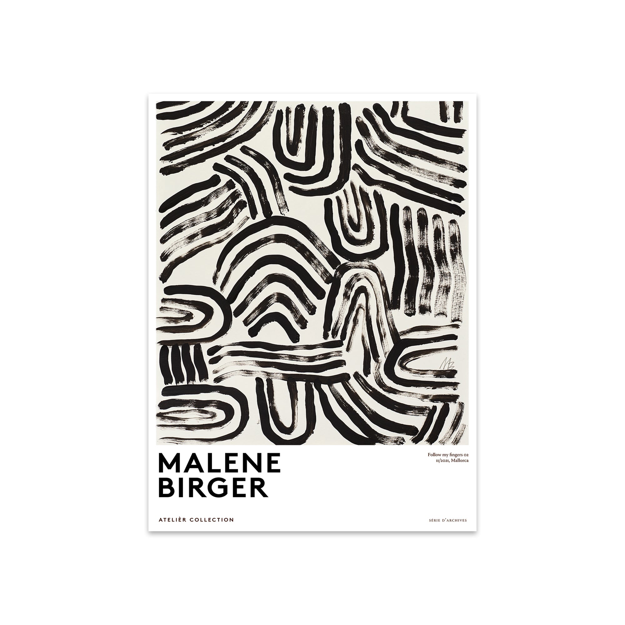 The Poster Club - Follow My Fingers von Malene Birger | 