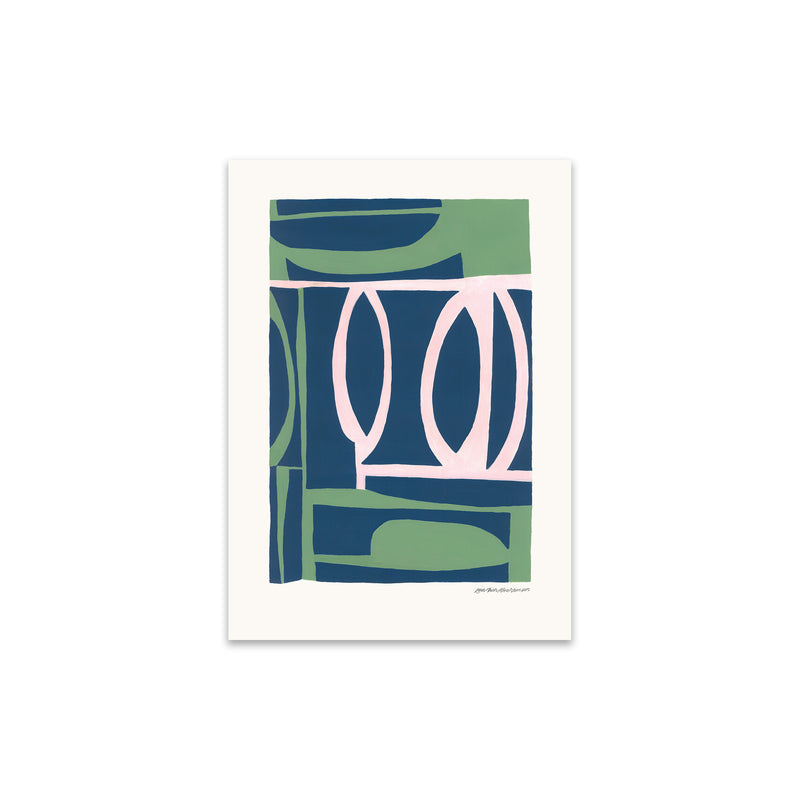 The Poster Club - Green House von Leise Dich Abrahamsen | 