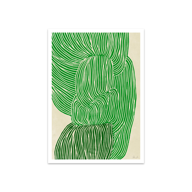 The Poster Club - Green Ocean von Rebecca Hein | 50 x 70 cm