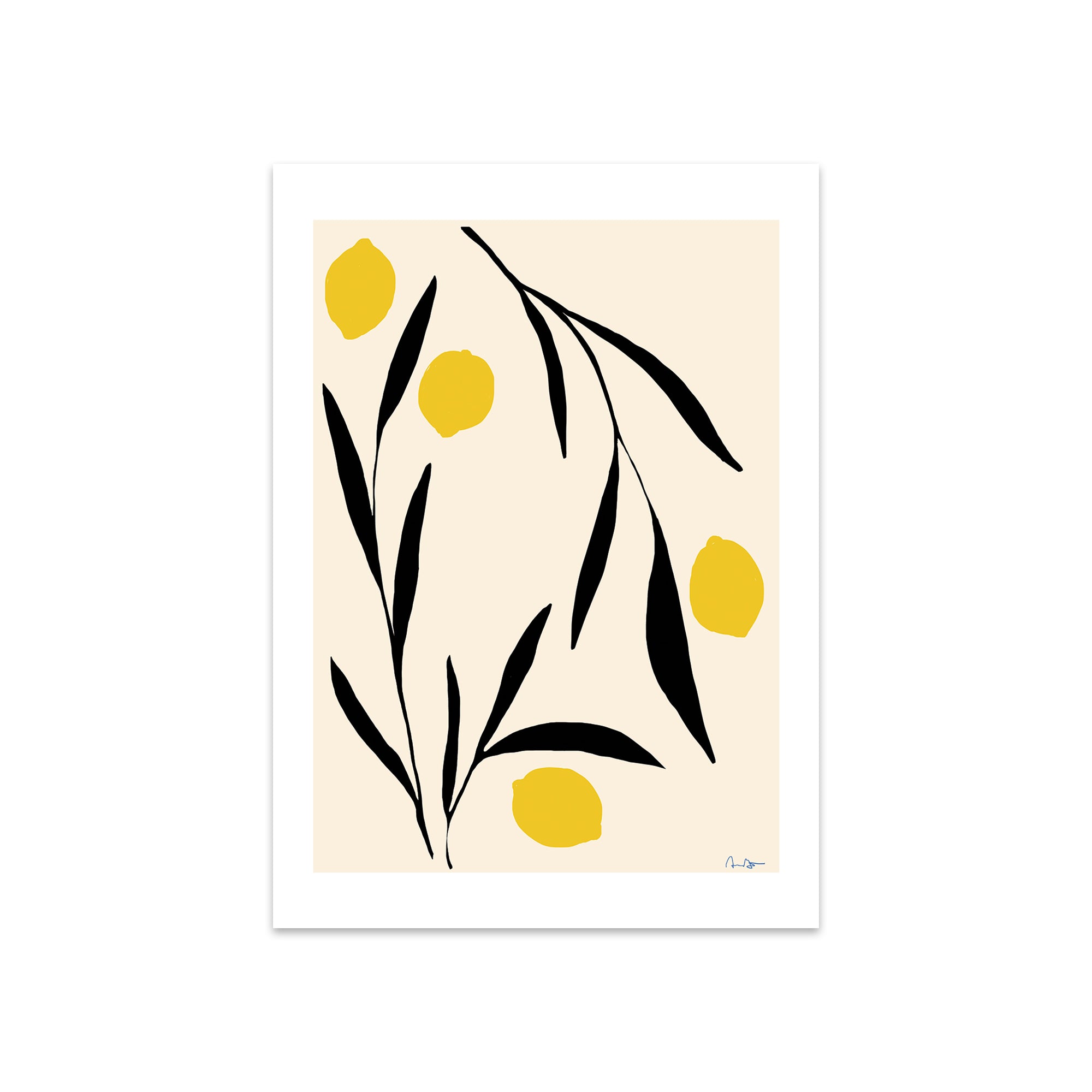 The Poster Club - Lemon von Anna Mörner | 50 x 70 cm