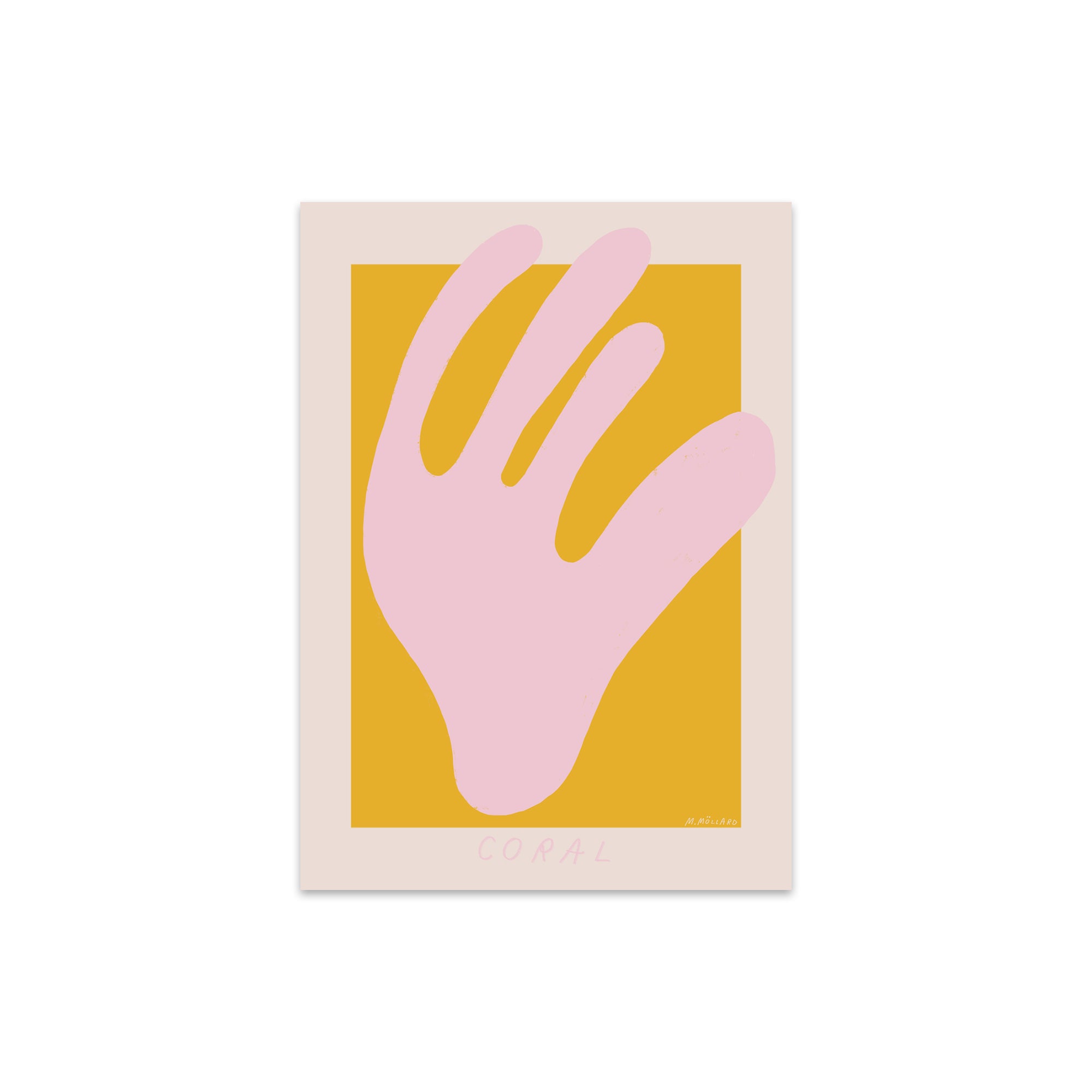The Poster Club - Pink Coral von Madelen Möllard | 