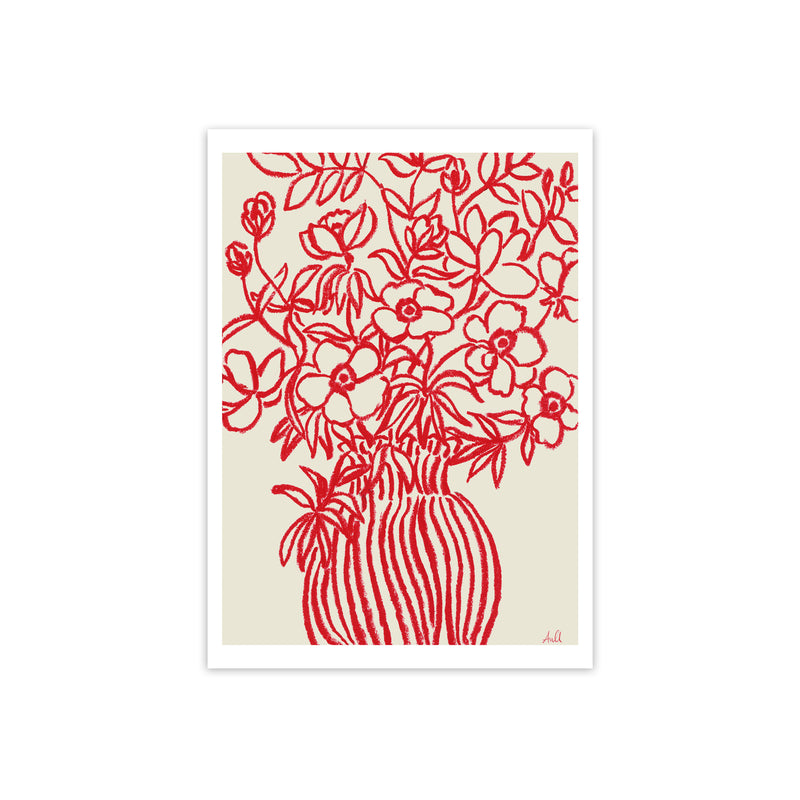 The Poster Club - Poppy Studies von Anine Cecilie Iversen | I