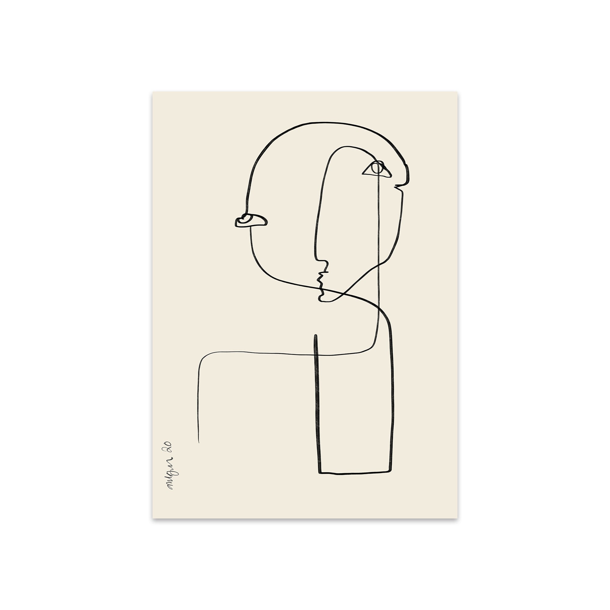 The Poster Club - Sculpture No. 02 von Robin Ahlgren | 