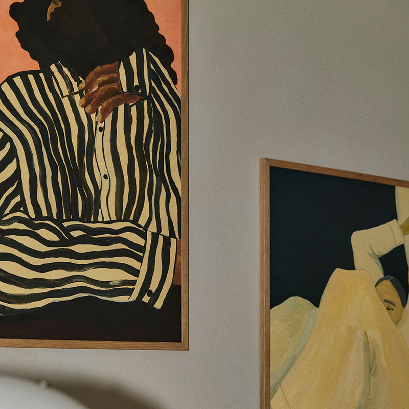 The Poster Club - Serene Stripes von Hanna Peterson