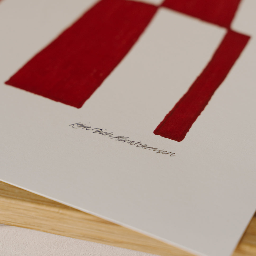 The Poster Club - Square Days von Leise Dich Abrahamsen
