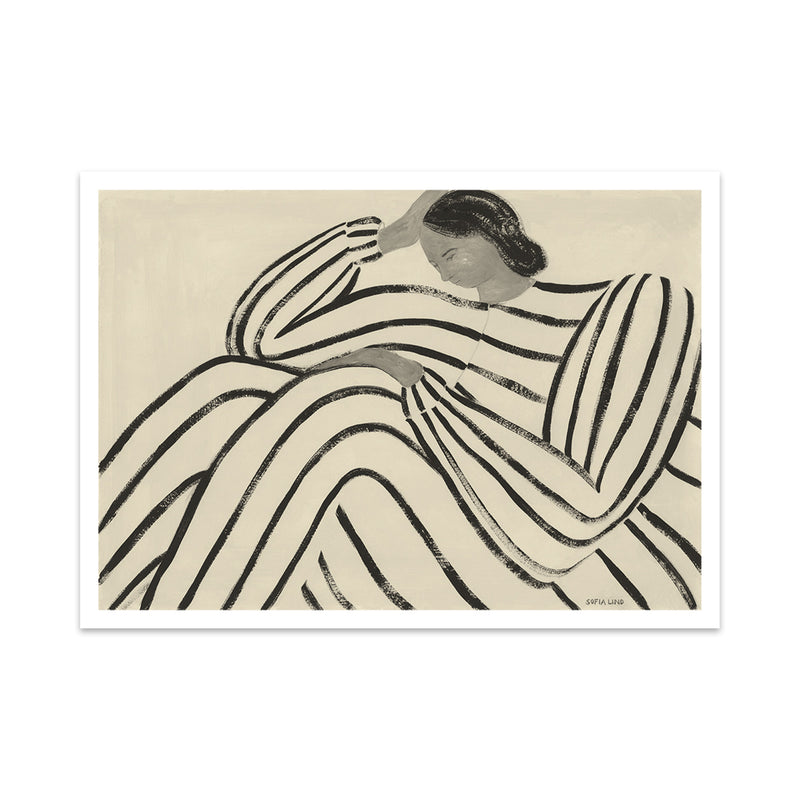 The Poster Club - Waiting von Sofia Lind | 70 x 100 cm