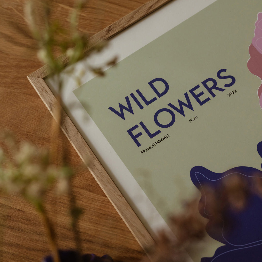 The Poster Club - Wild Flowers von Frankie Penwill