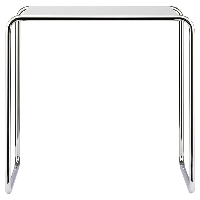 Thonet - B 9 Beistelltisch | d (66 x 60 x 39 cm) / decklackiert weiß