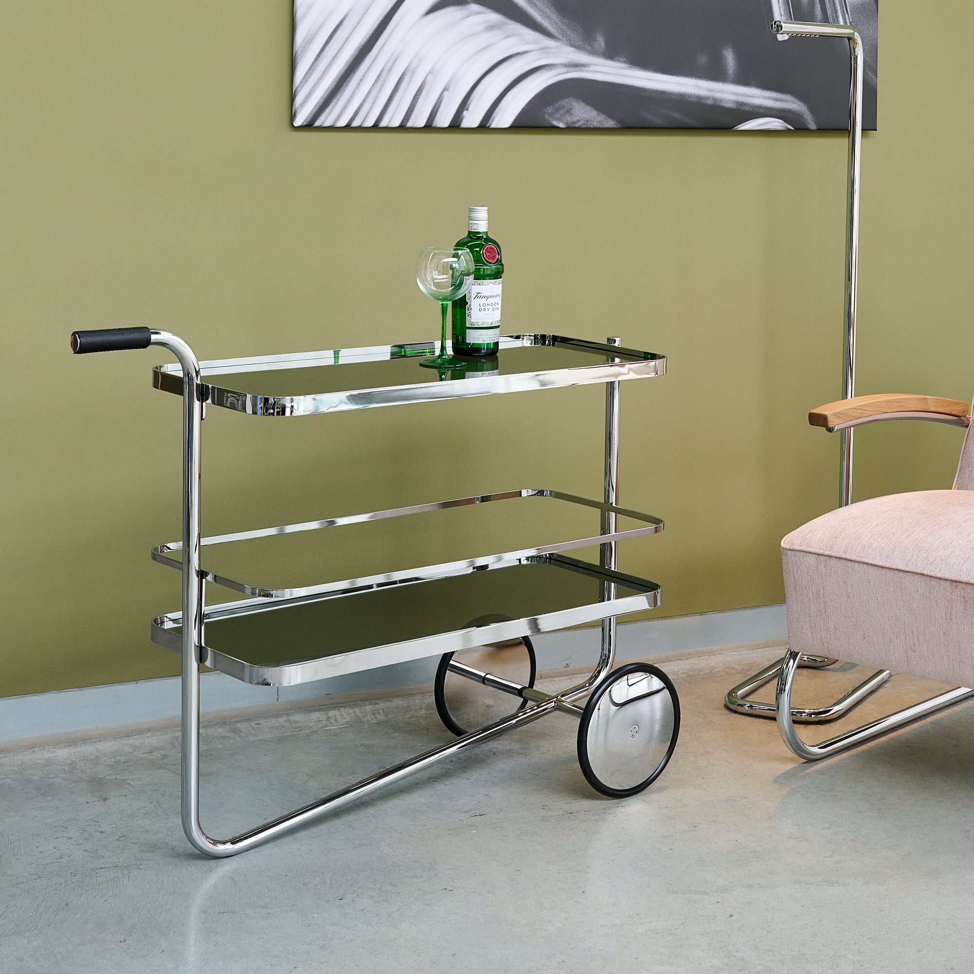 Thonet - S 179 Servierwagen | grau