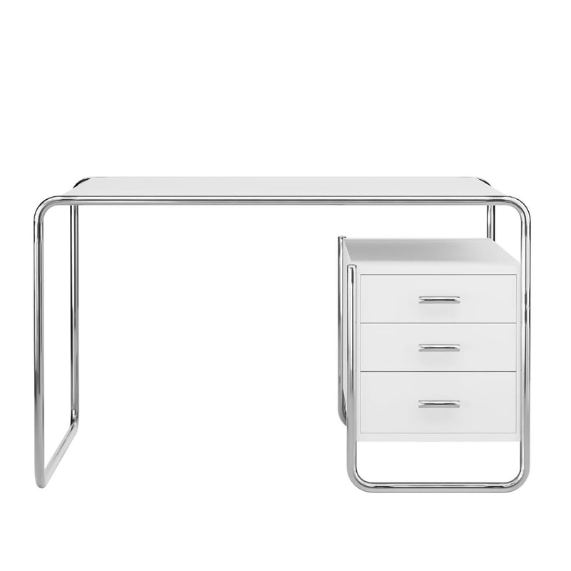 Thonet - S 285 Schreibtisch | S285/2 / Esche schwarz offenporig lackiert