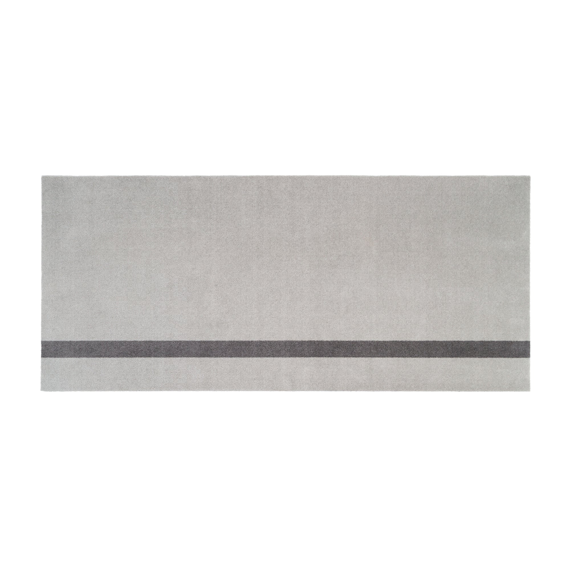 tica copenhagen - Stripes Vertical Läufer | 90 x 200 cm / hellgrau/stahlgrau