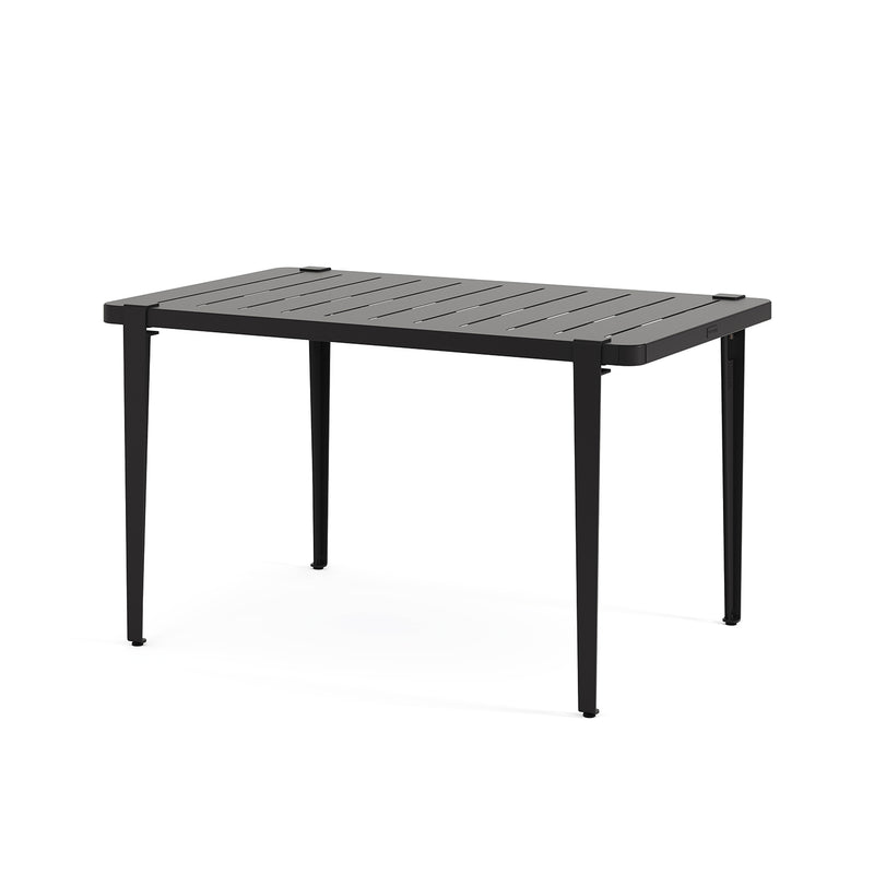 TipToe - Gartentisch MIDI Kollektion | 130 x 80 cm / graphitschwarz