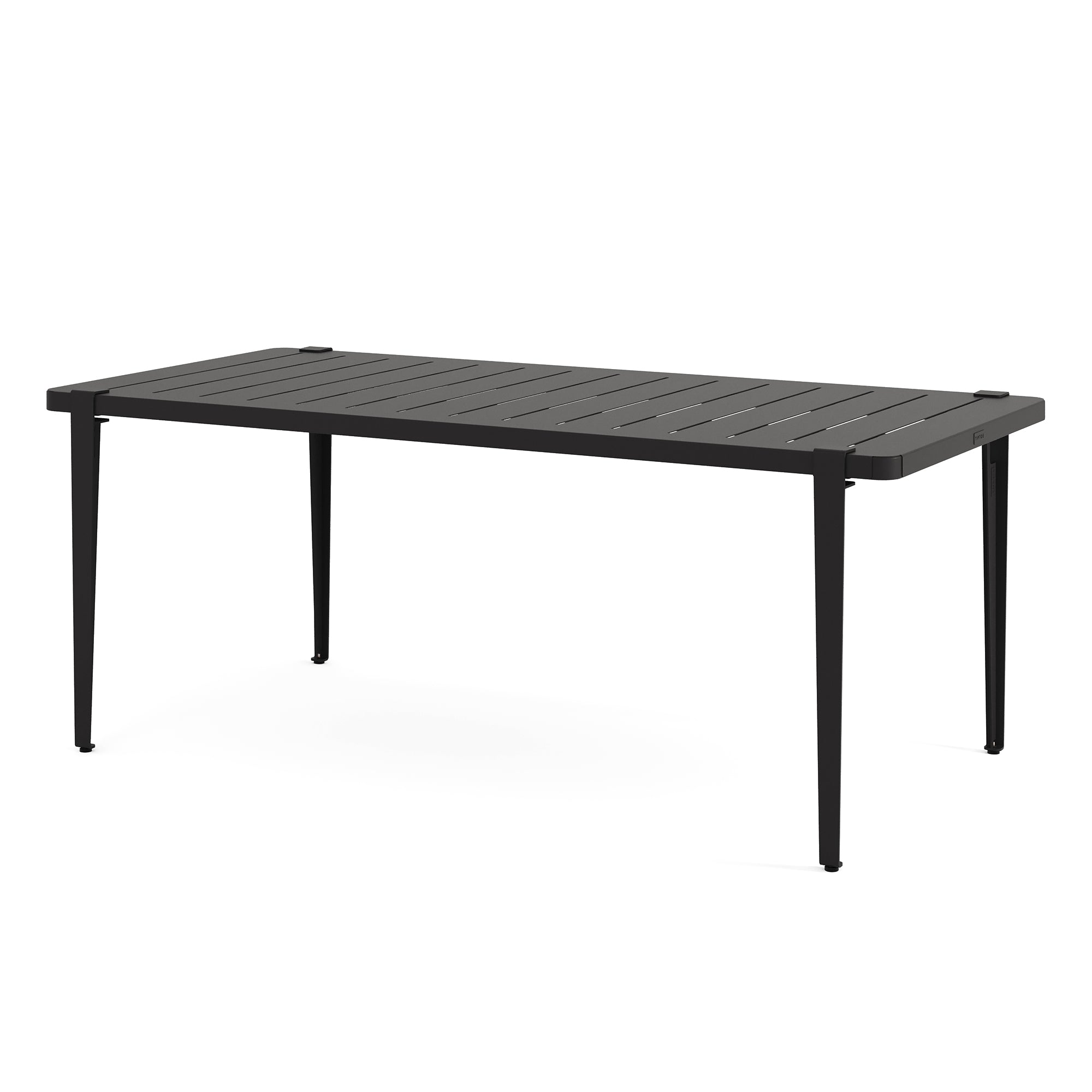 TipToe - Gartentisch MIDI Kollektion | 190 x 90 cm / graphitschwarz
