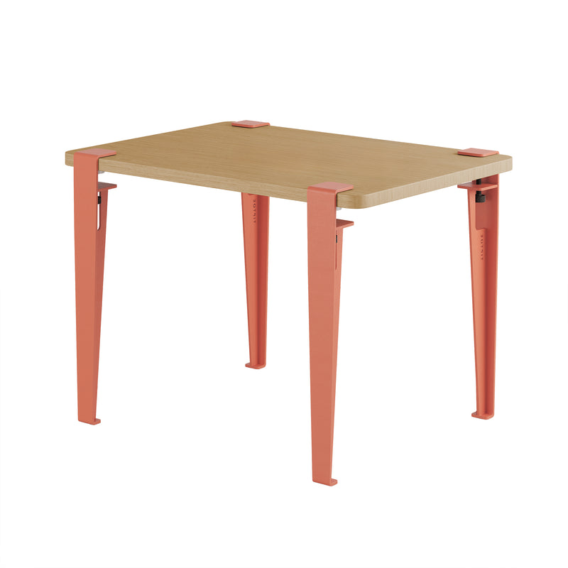 TipToe - Kinderschreibtisch Holz | flamingorosa