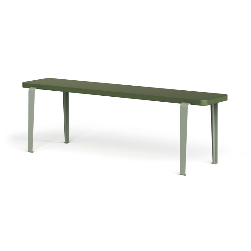 TipToe - LOU Bank | Buche / 140 x 30 cm / olivgrün/eukalyptus grau