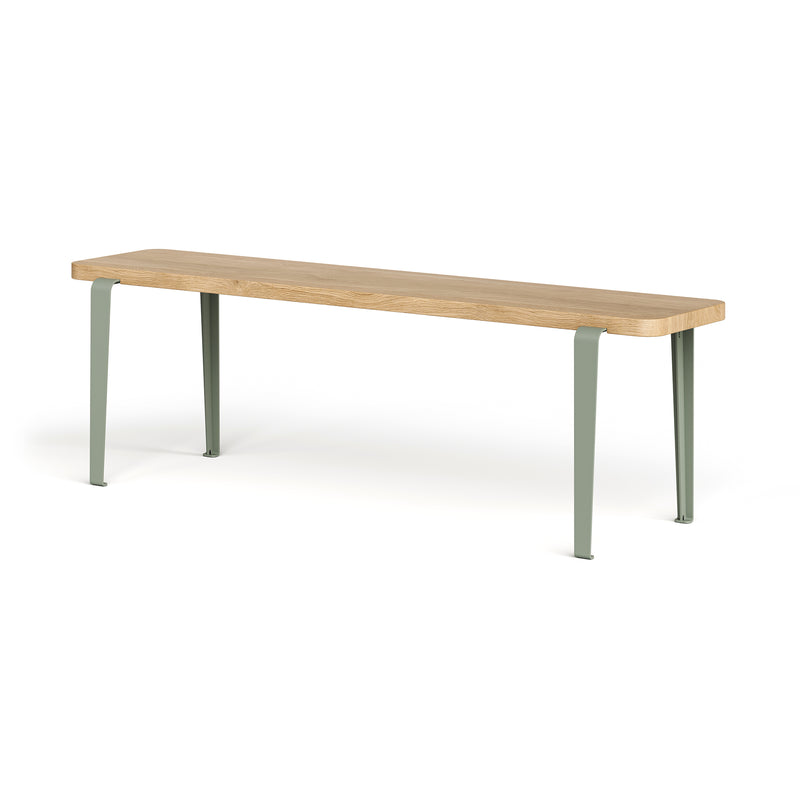 TipToe - LOU Bank | Eiche / 140 x 30 cm / eukalyptus grau