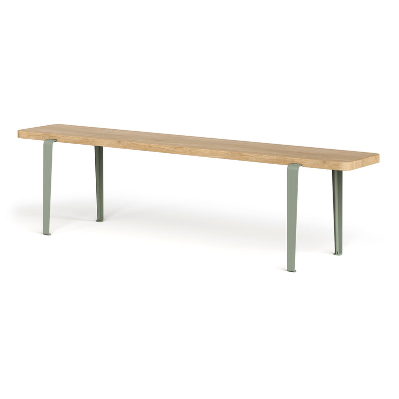 TipToe - LOU Bank | Eiche / 170 x 30 cm / eukalyptus grau