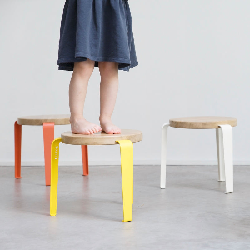 TipToe - MINI LOU Kinderhocker Holz