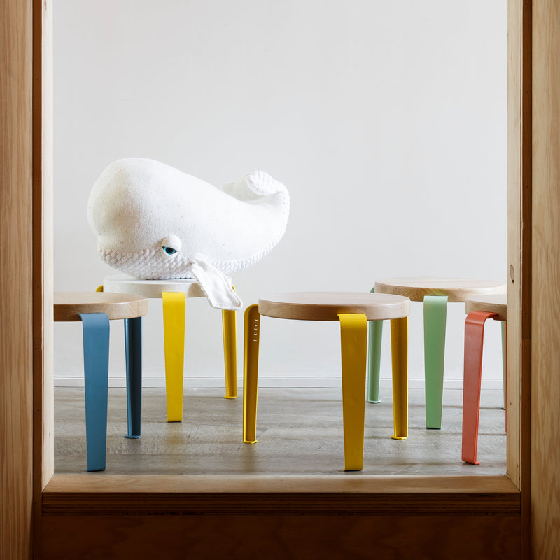 TipToe - MINI LOU Kinderhocker Tutti recycled plastic