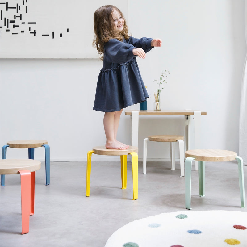 TipToe - MINI LOU Kinderhocker Tutti recycled plastic