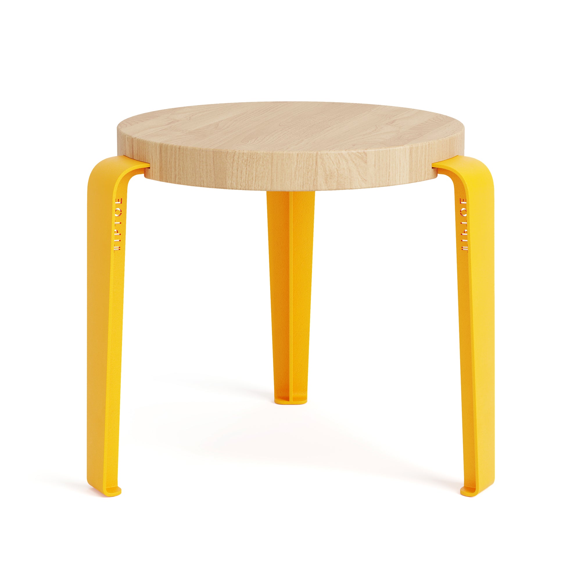 TipToe - MINI LOU Kinderhocker Holz | sonnengelb