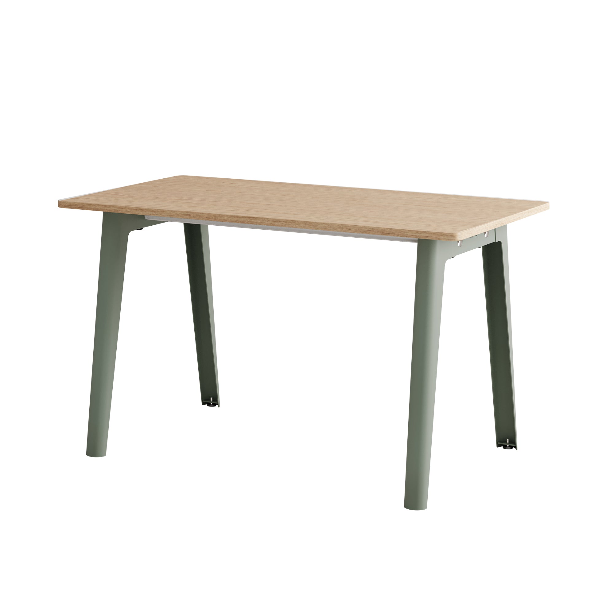 TipToe - NEW MODERN Schreibtisch | ohne Schublade / 75 x 130 cm / eukalyptus grau