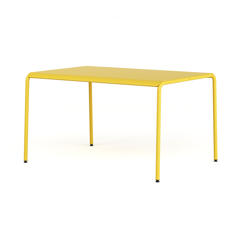 TipToe - Panorama Gartentisch | 130 x 90 cm / sonnengelb