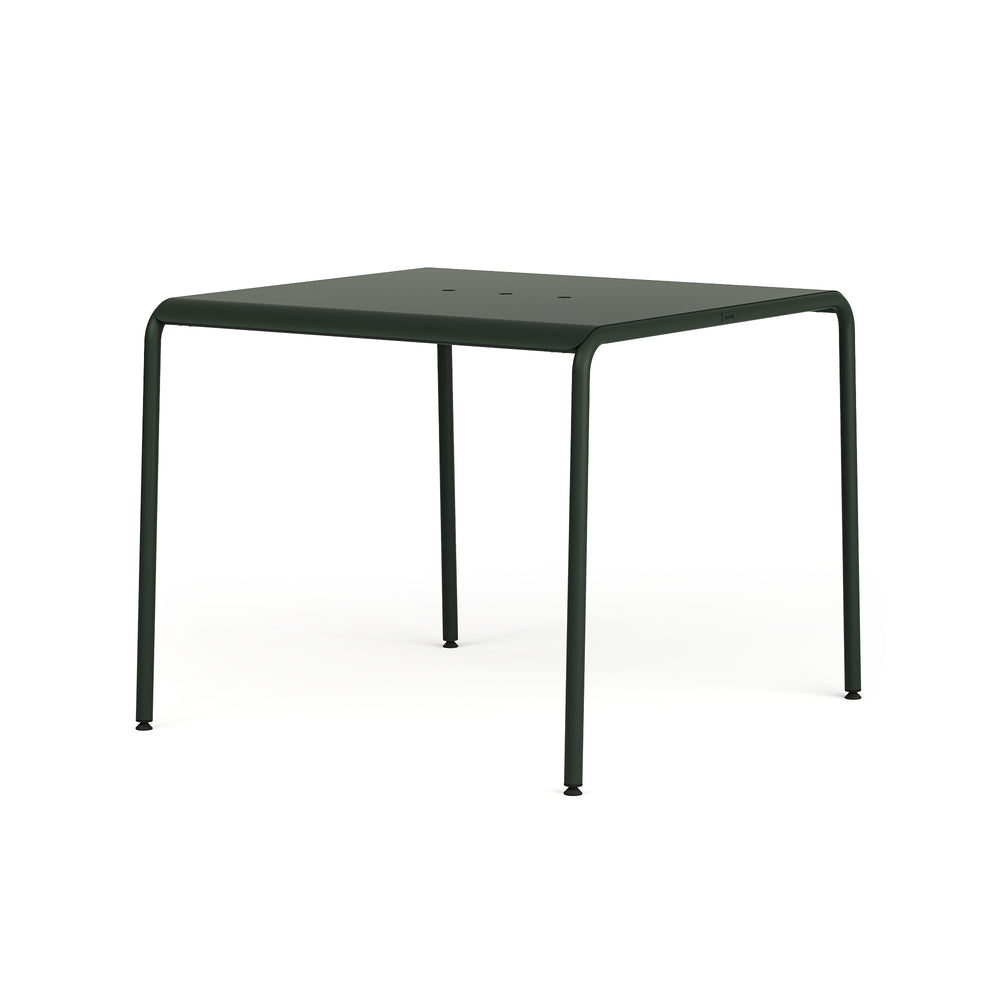TipToe - Panorama Gartentisch | 90 x 90 cm / waldgrün