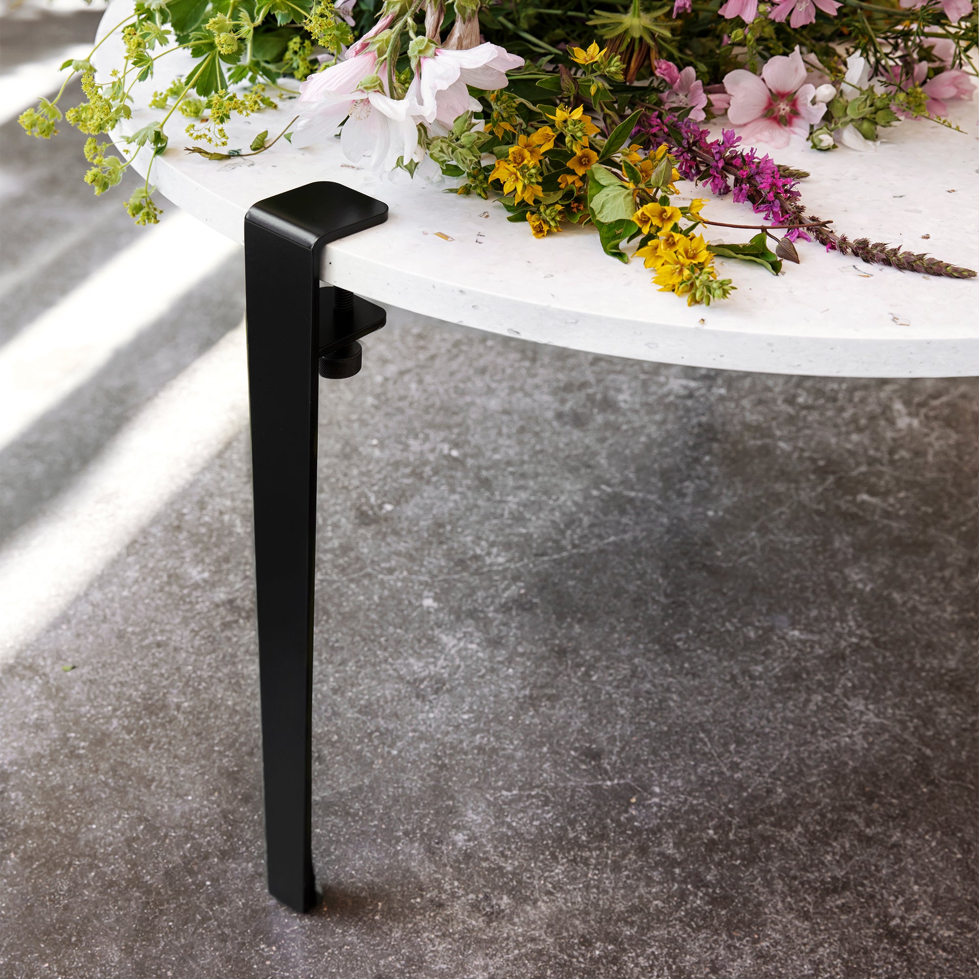 TipToe - Couchtisch- und Bankbein | graphitschwarz
