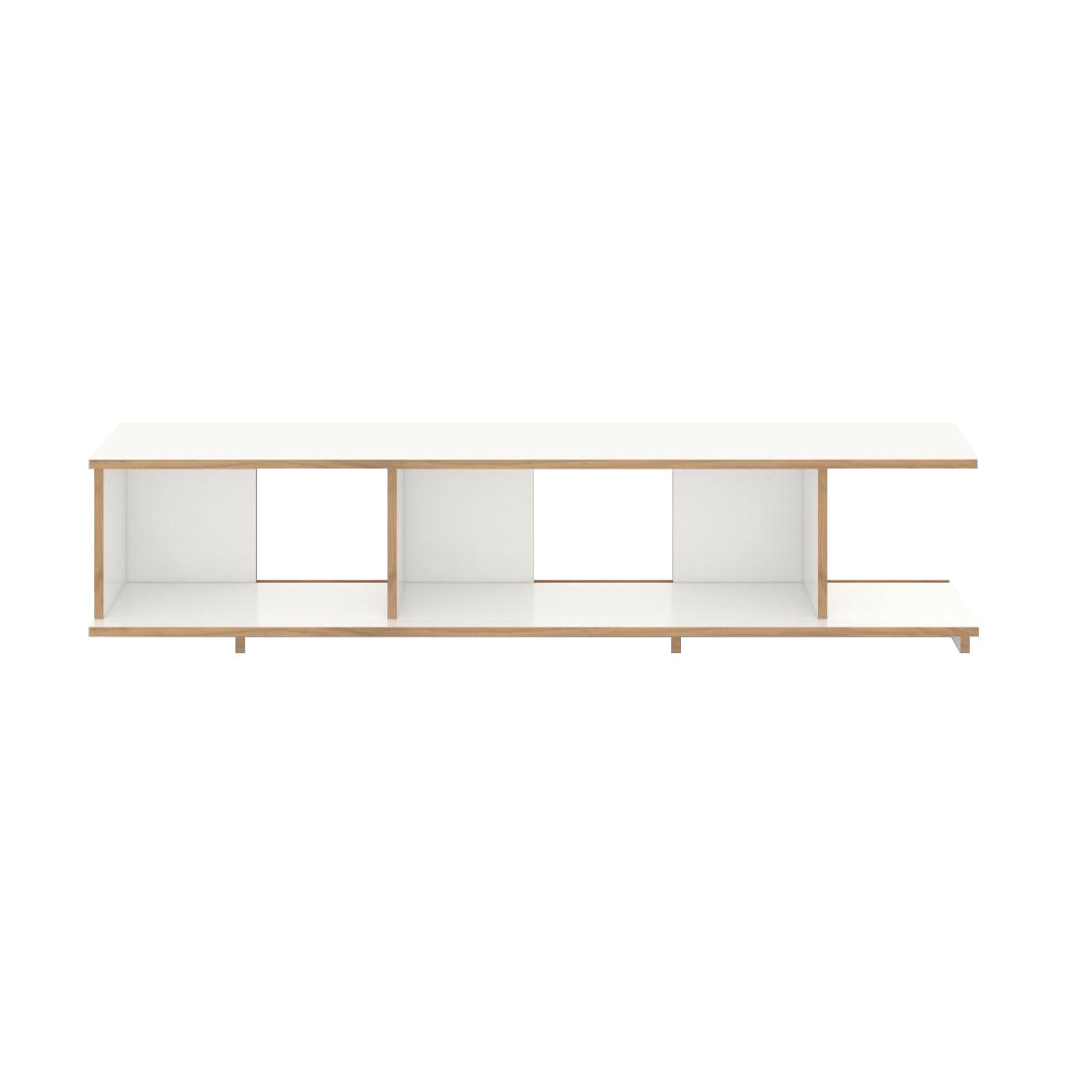 Tojo - stell Regalsystem | Grundmodul / 160 cm breit / weiß