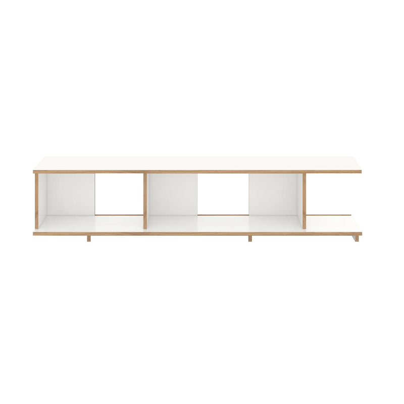 Tojo - stell Regalsystem | Grundmodul / 198 cm breit / weiß