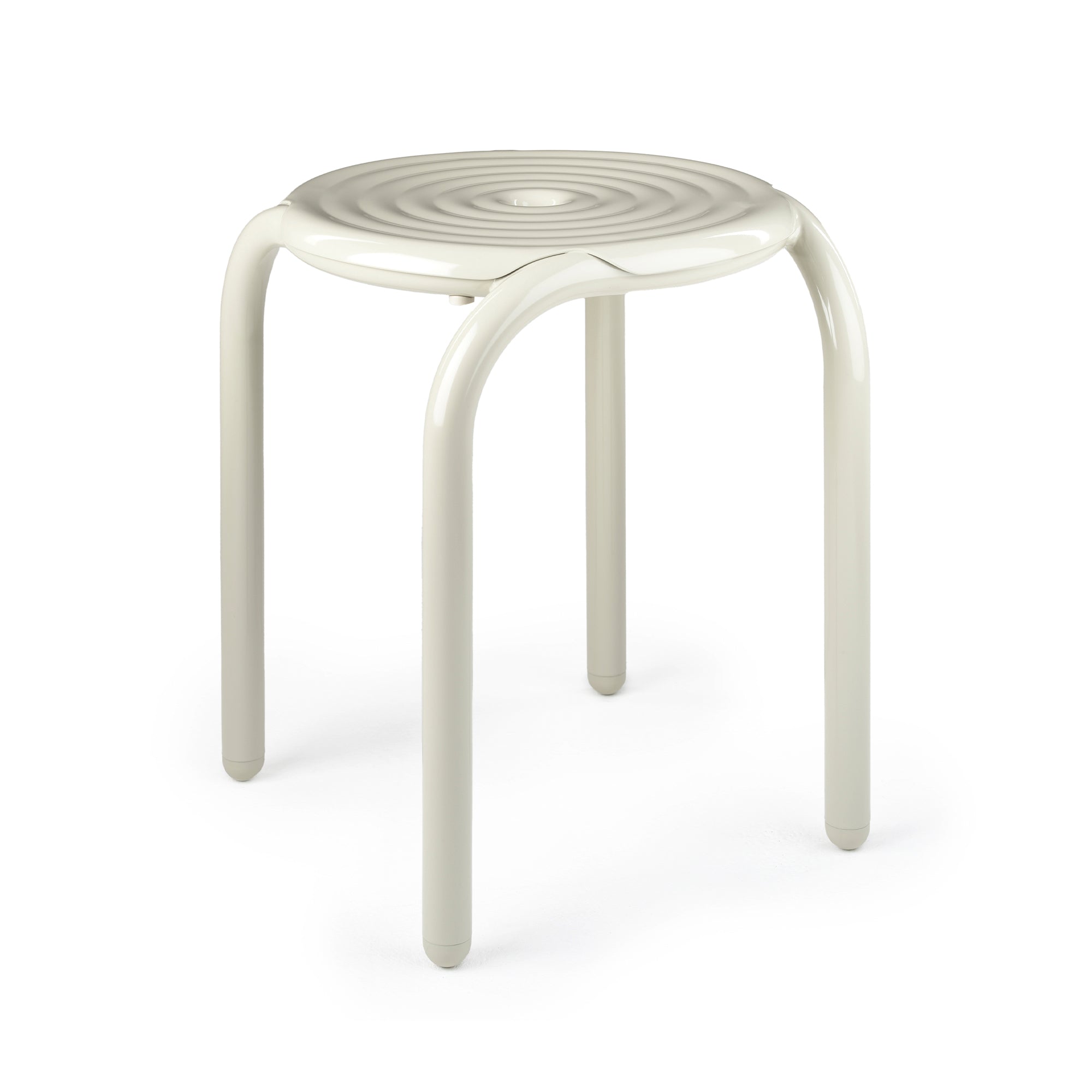 Tom Dixon - Groove Gartenhocker | putty