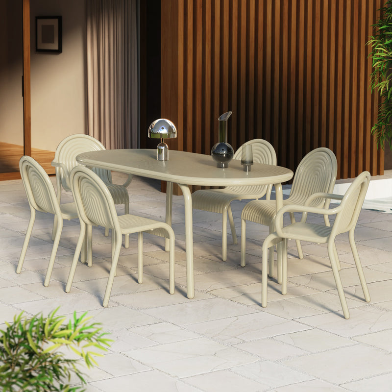 Tom Dixon - Groove Gartentisch
