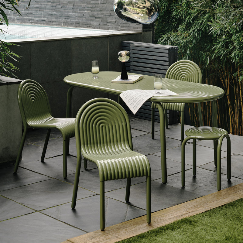 Tom Dixon - Groove Gartentisch
