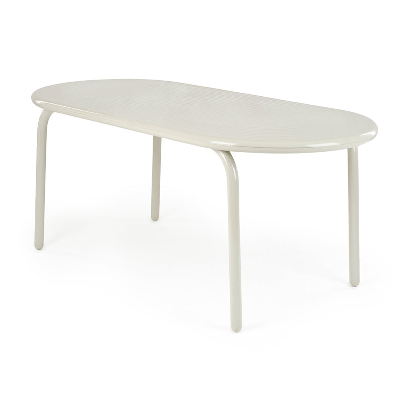 Tom Dixon - Groove Gartentisch | putty