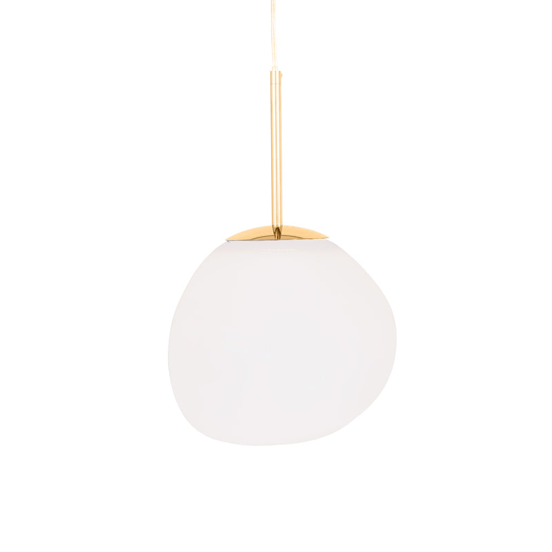 Tom Dixon - Melt Mini Pendelleuchte | opal/gold / LED