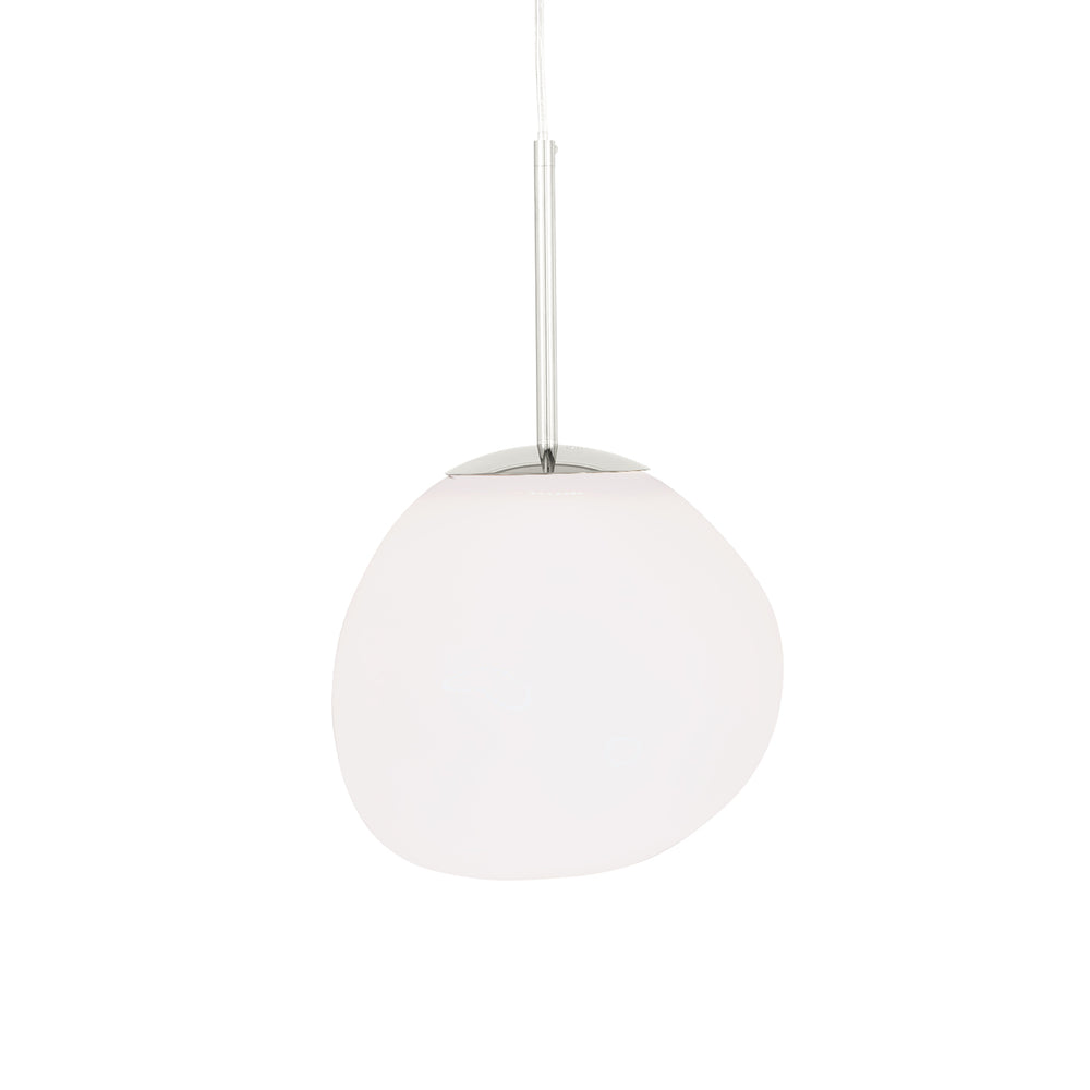 Tom Dixon - Melt Mini Pendelleuchte | opal/silber / LED