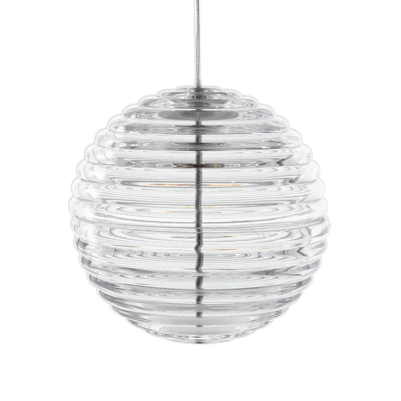 Tom Dixon - Press LED Pendelleuchte | Sphere / transparent