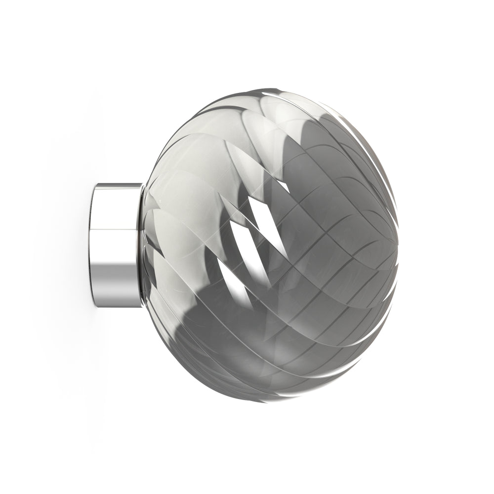 Tom Dixon - Whirl LED Wandleuchte / Deckenleuchte | silber