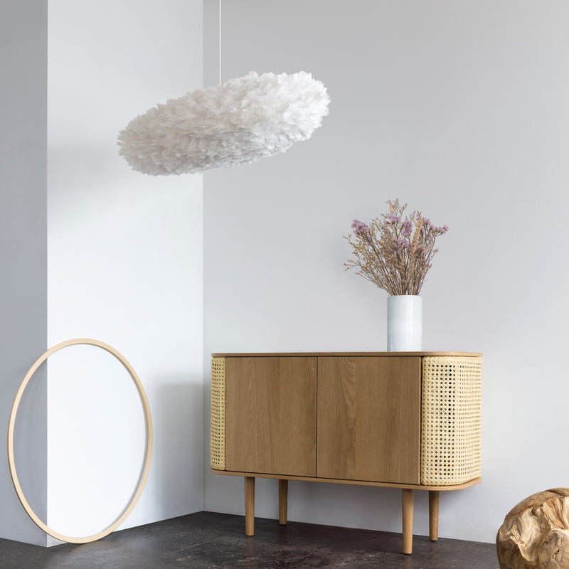 Umage - Treasures Sideboard | 2 Türen / Eiche natur  / Wiener Geflecht