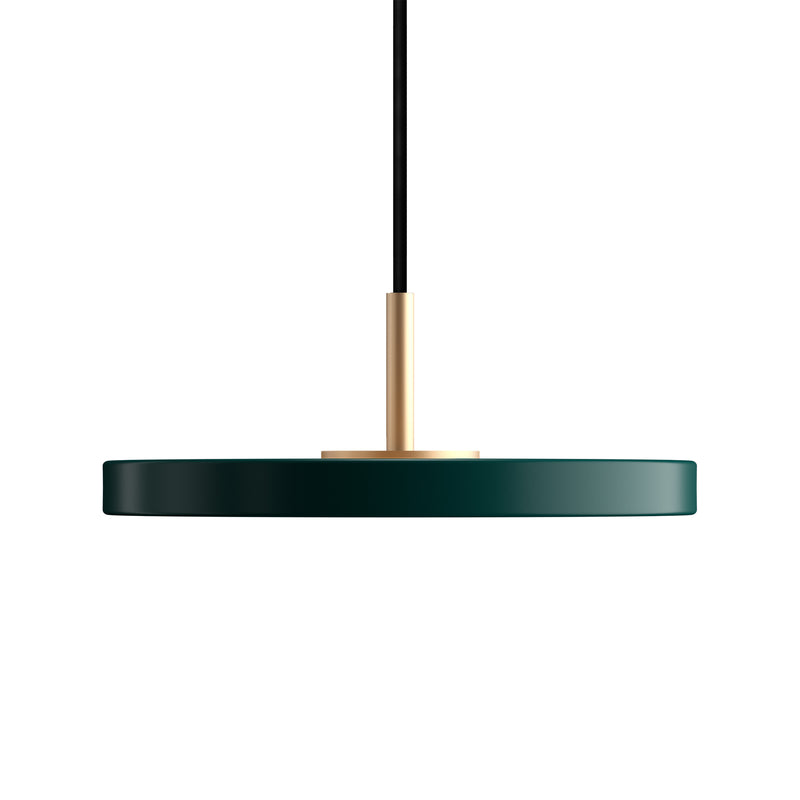 Umage - Asteria Micro LED-Pendelleuchte | V2 / Messing / forest green